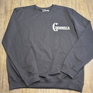 Disney Cakeworthy Cinderella Graphic Long Sleeve 
Color: Black Adult Size XXL